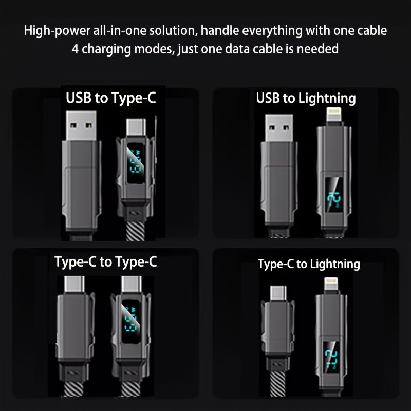 ASUS adol 4-in-1 lanyard charging cable, view 4