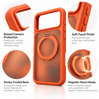 360° rotating ring stand — hands-free viewing angles for watching and working