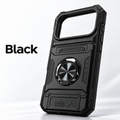 ASUS adol Rugged Ring Card Case in Black — back view