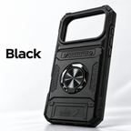 ASUS adol Rugged Ring Card Case in Black — back view