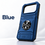 ASUS adol Rugged Ring Card Case in Blue — back view