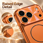 Raised edge detail — built for everyday bumps